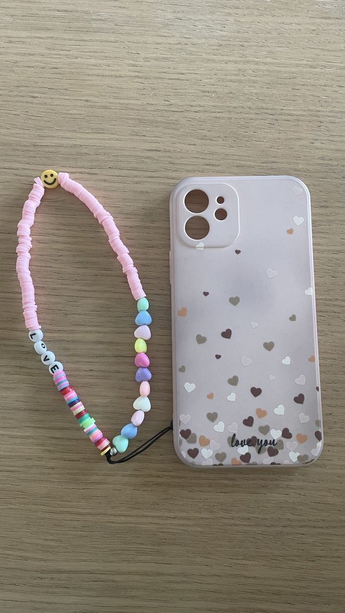 Cover & Protezioni schermo: Cover iPhone 12 con cuoricini + laccetto "love" – Usato da Coldrerio venduto da ari_d9py