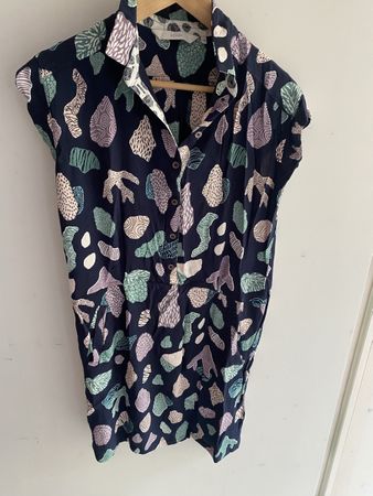 Sommer Kleid mit Korallen 
