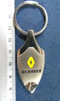 RENAULT AUTO LOGO SCHLÜSSELANHÄNGER GEPRÄGT KRATZER VINTAGE