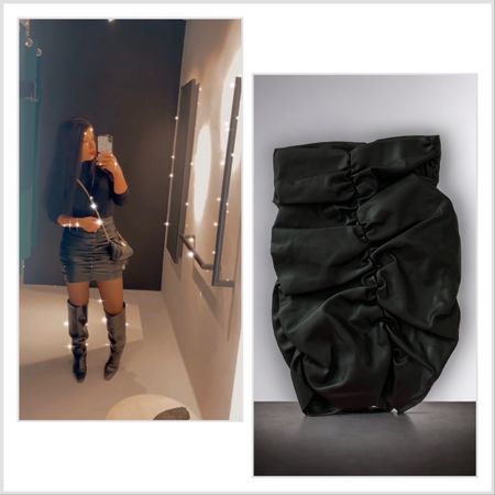 ZARA Lederrock 15.-