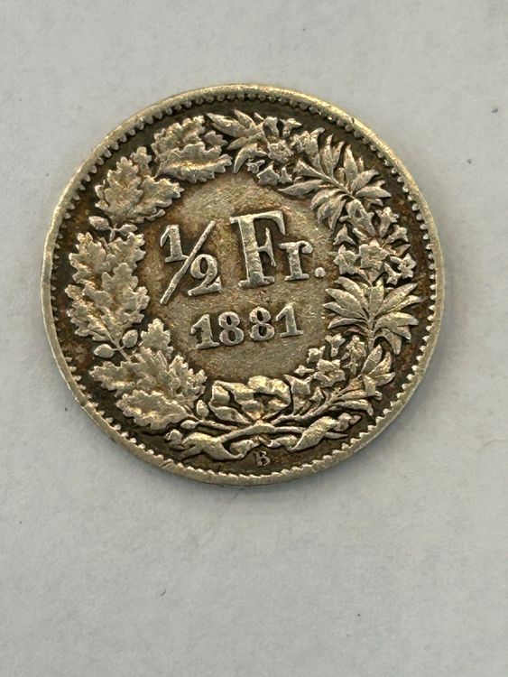 Tutti le monete: Alte Silber 1/2 Rappen 1881 – Usato da herisau venduto da hb_gold 1