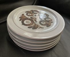Hutschenreuther Teller 5er Set Hartkeramik Vintage 