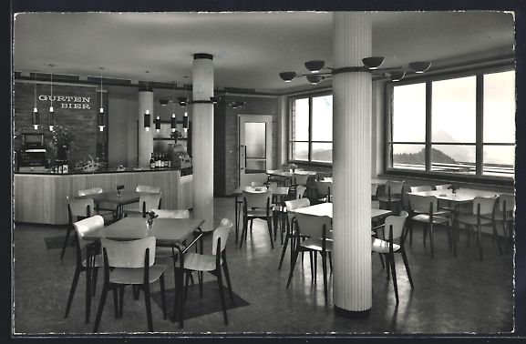 Cartoline postali: Zweisimmen, Bergrestaurant Rinderberg, I – Usato da Berlin venduto da bartko-reher