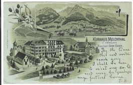 Kurhaus Melchthal, Litho