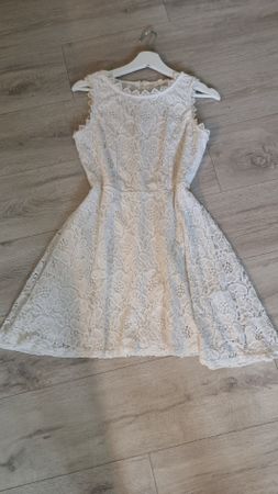 Spitzenkleid Standesamt mit Spitze von Rebellion M neuwertig