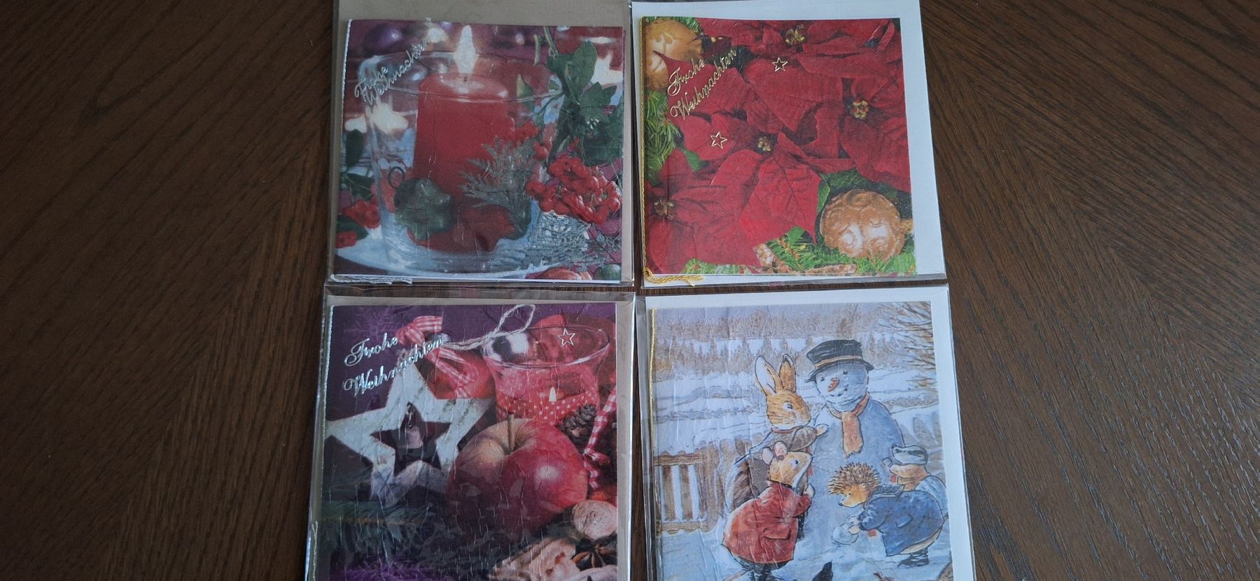 Cartes: 4 Weihnachtskarten neu – Neuf (Voir description) à Schwyz par cla_8w6t