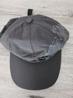 Kappe mit Drachenmotiv grau atmungsaktiv einstellbar