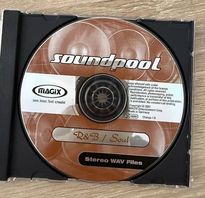 CD: Magix - Soundpool - RnB x Soul – Usato da Zofingen venduto da Kolega01