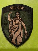 Militar Justiz Badge luftwaffe Original Klett neu Abzeichen