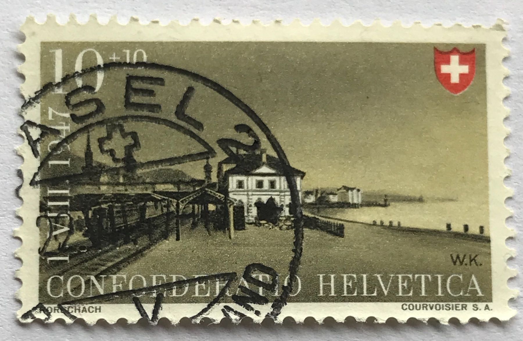 Tutti i francobolli: Nr.B 35  mit Vollstempel Basel – Usato da Aarau venduto da Billa007