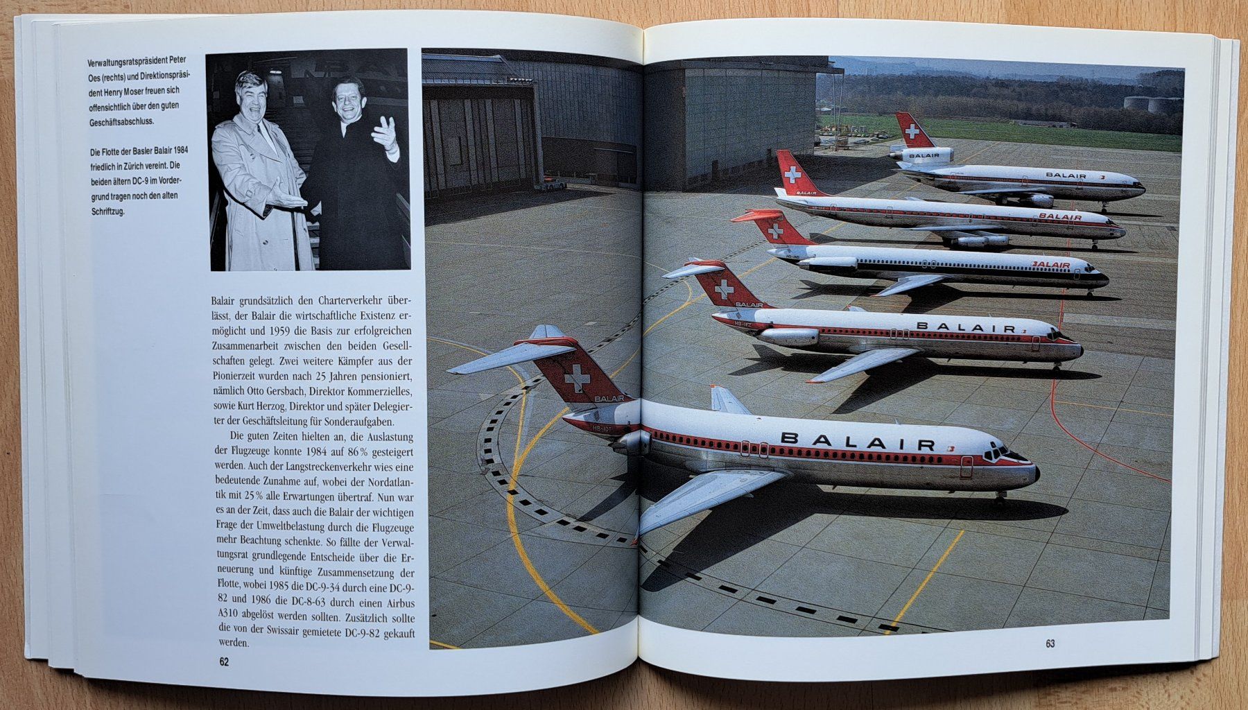 Livres: Balair - Geschichte der Schweizer Charter-Fluggesellschaft – D'occasion à Elgg par BernhardE 2