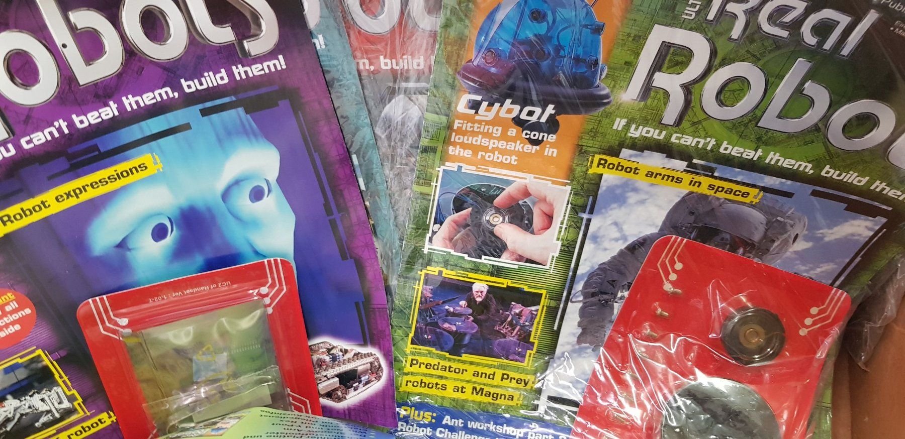 Cybot Ultimate Real Robots Mechatronics Magazine Bastelset (Gebraucht ...
