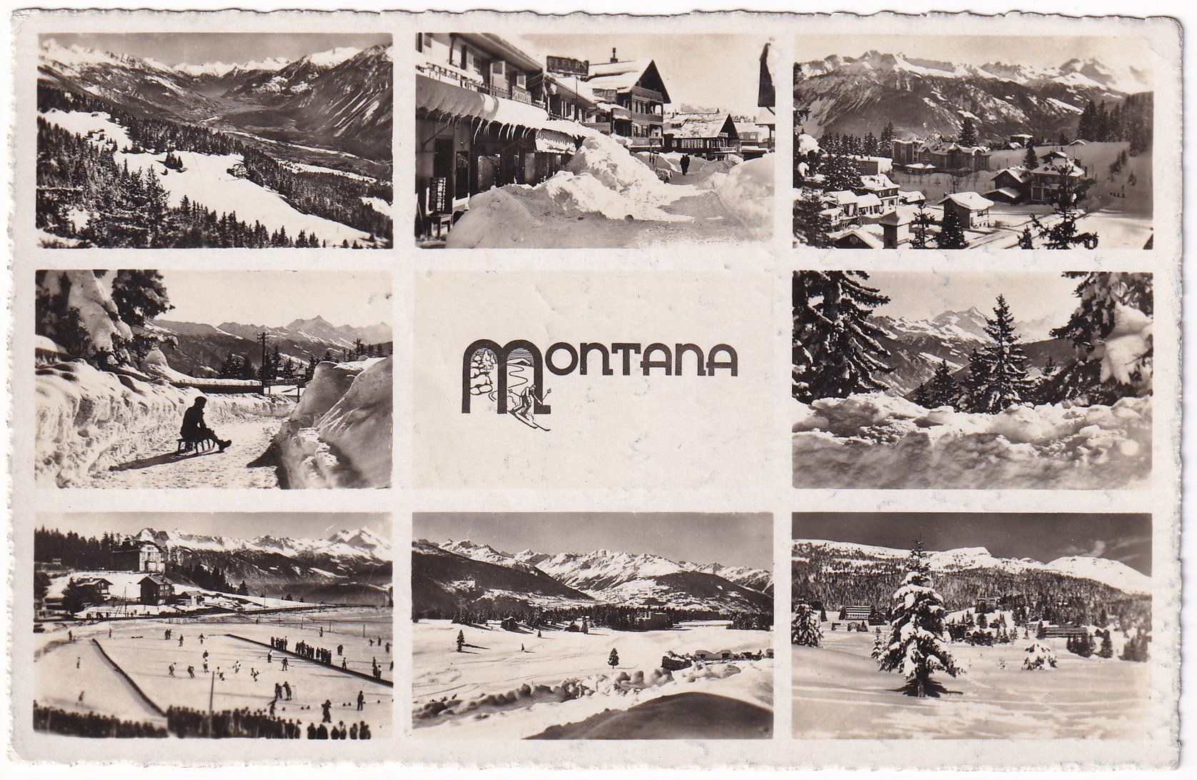 Cartes postales: Montana Multivues – D'occasion à Cormoret par Pascalll2001