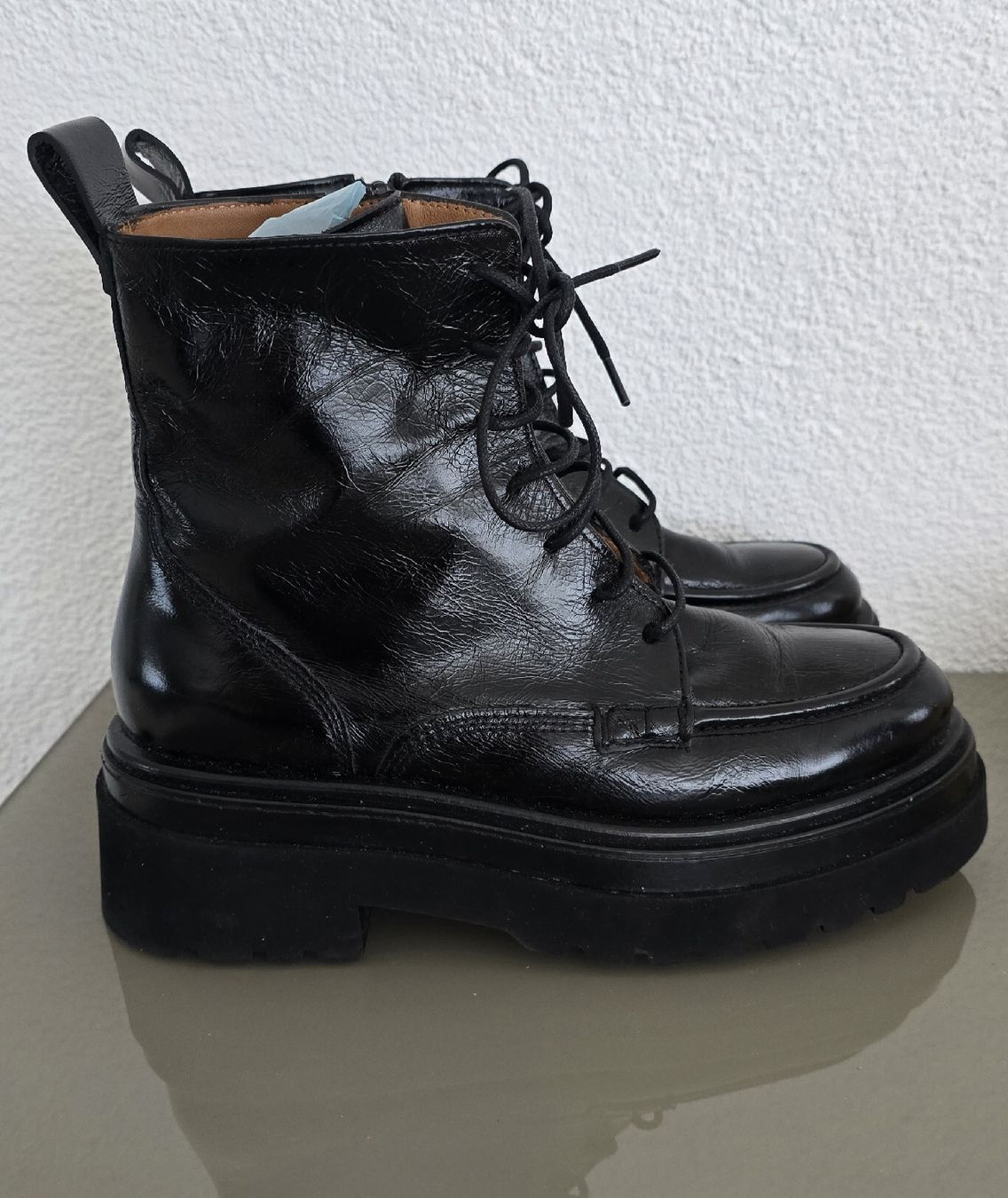 Damenschuhe: Stiefelette Homer's schwarz Leder 36 – Neu und originalverpackt aus Untereggen von cla_kb2w