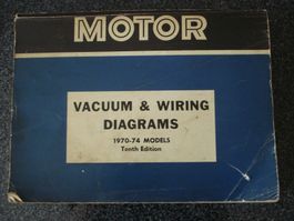 Schaltpläne und Vacuum Diagramme US Cars 1970 bis 1974