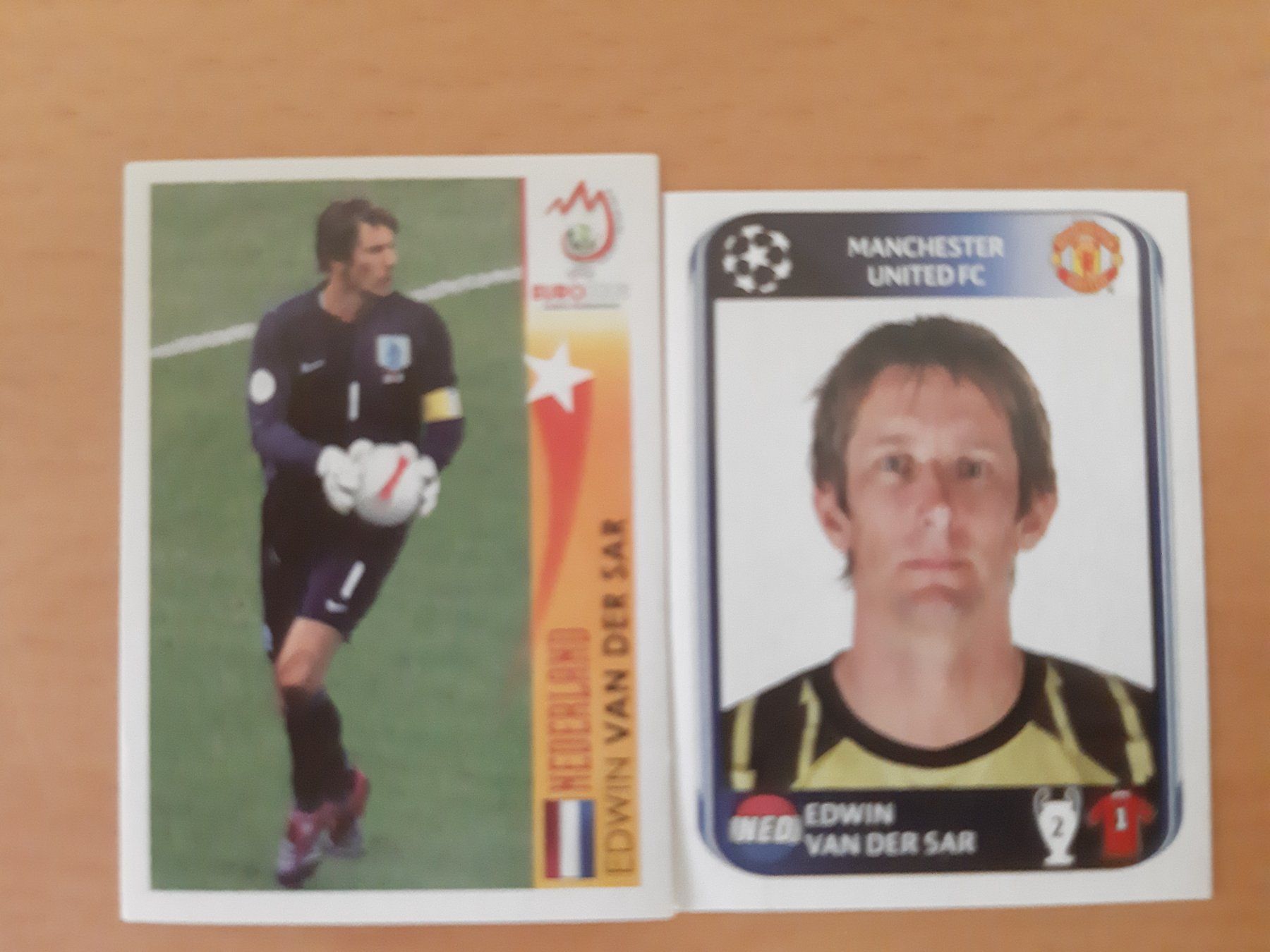 Panini Sammelbilder & Trading cards: Panini EM 2008 & CL 2011/12 Van der Sar NED - rar – Neu (gemäss Beschreibung) aus Ittigen von Footygol