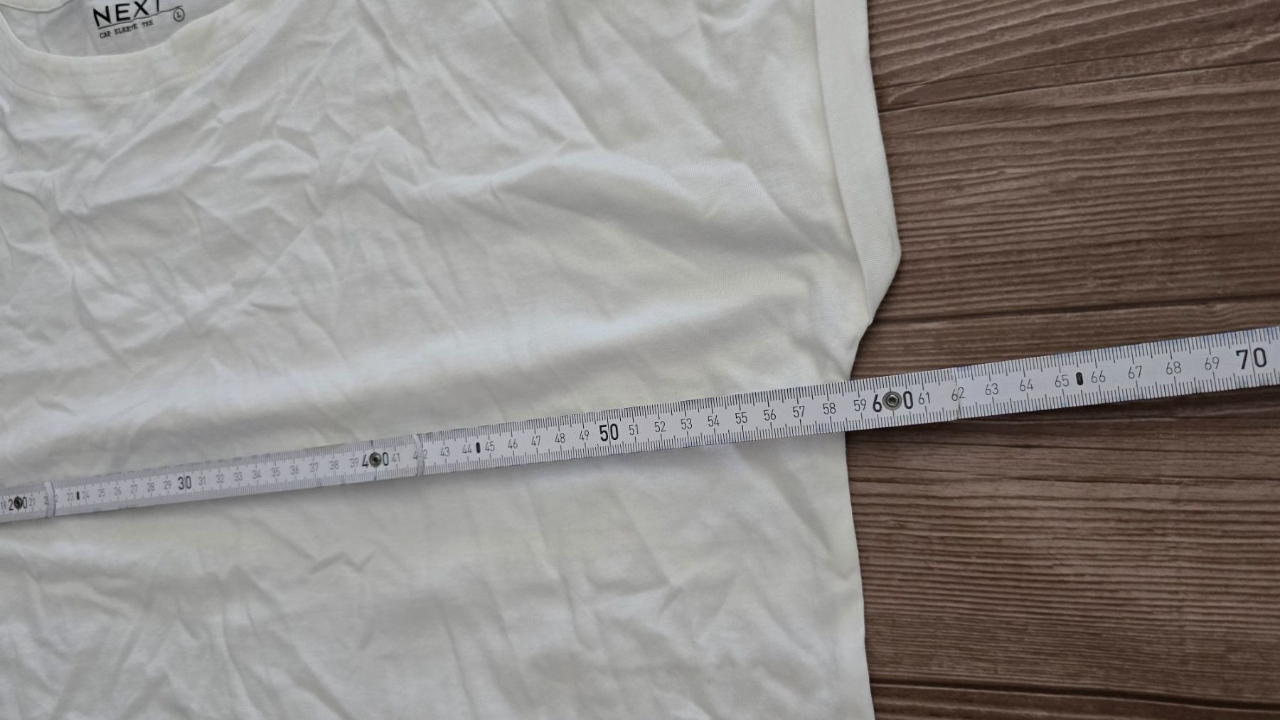 Next T-shirt: 🆕 Next Cap Sleeve Cotton Tee - L - white – Nuovo (secondo la descrizione) da Thalwil venduto da VitaMini 3