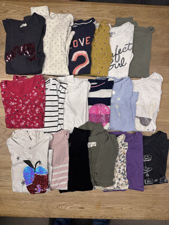 dünne Langarmpullis -Shirts 134/140