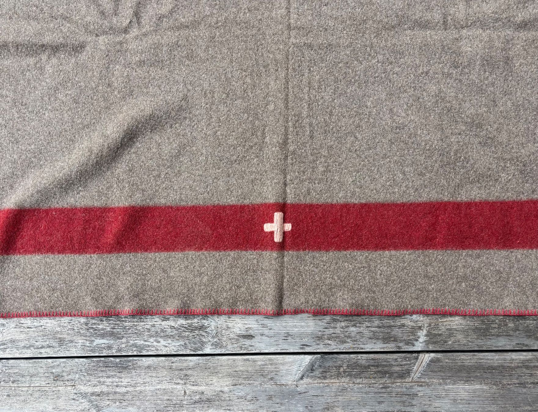 Schweizer Armee Coperte: Schweizer Militär Wolldecke, Armeedecke – Usato da Lüchingen venduto da Eeizo 1