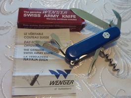 Taschenmesser SWISS ARMY KNIFE WENGER Sackmesser Werbe H