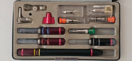 rotring 600 Newton 4 micronorm in Metall Case Vintage