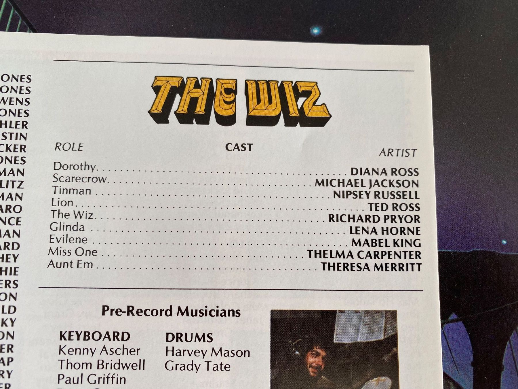 Dischi in vinile: Original Soundtrack The Wiz LP – Usato da Rorbas venduto da tun_m7fz 3