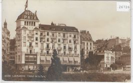 Lausanne - Hotel Paix
