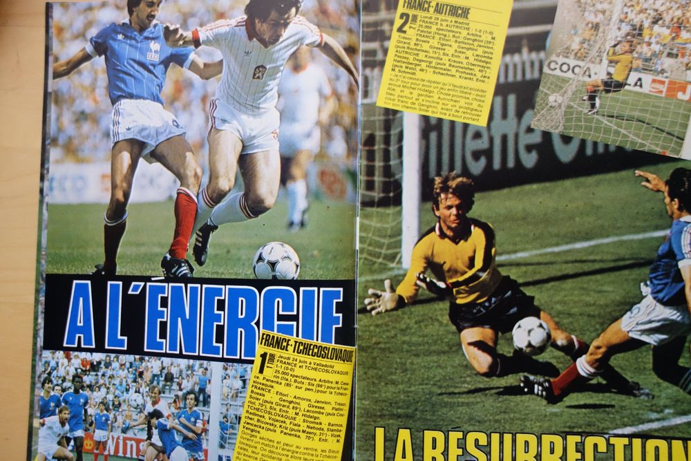 SPECIAL FOOTBALL L'EQUIPE MAGAZINE LAURENT ROUSSEY ASSE PAULO CESAR