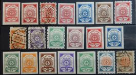 Lettland ex. Kat. 1-31 */gest. 1918/19