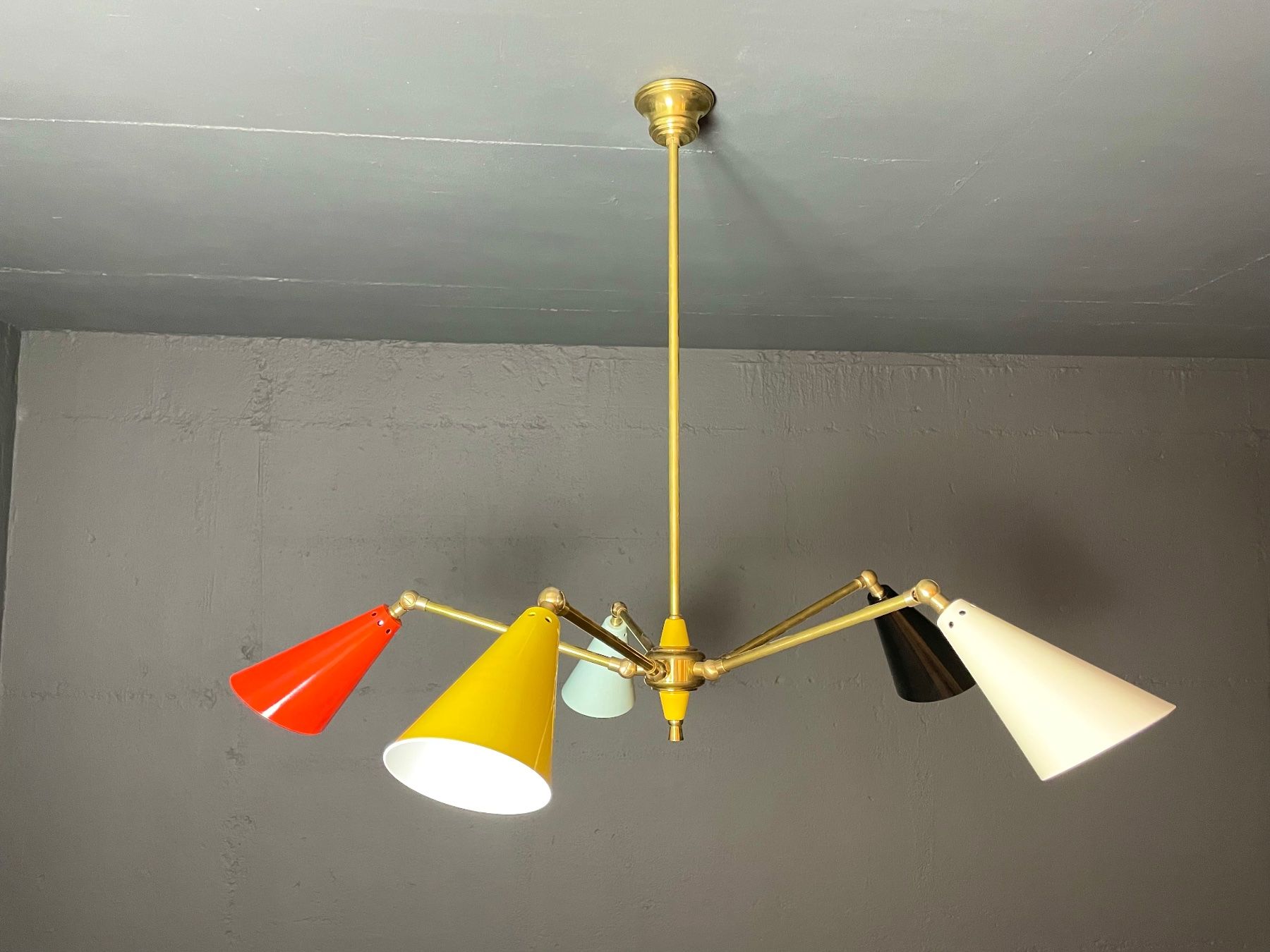 Lampadari & plafoniere: Articulated ceiling light - Deckenleuchte - Plafonnier – Usato da Genthod venduto da lightyear63 1