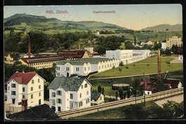 Zürich, Rüti, Blick zur Maschinenfabri