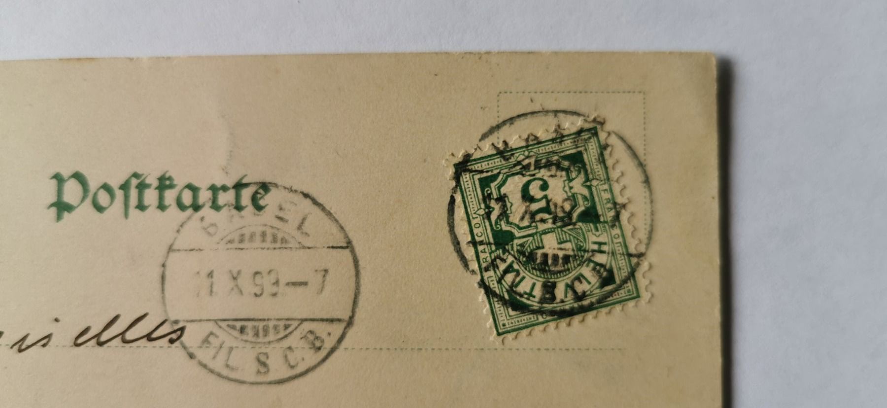 Tous les timbres: Postkarte 1899 – D'occasion à Aadorf par Chnorli-Furz 2