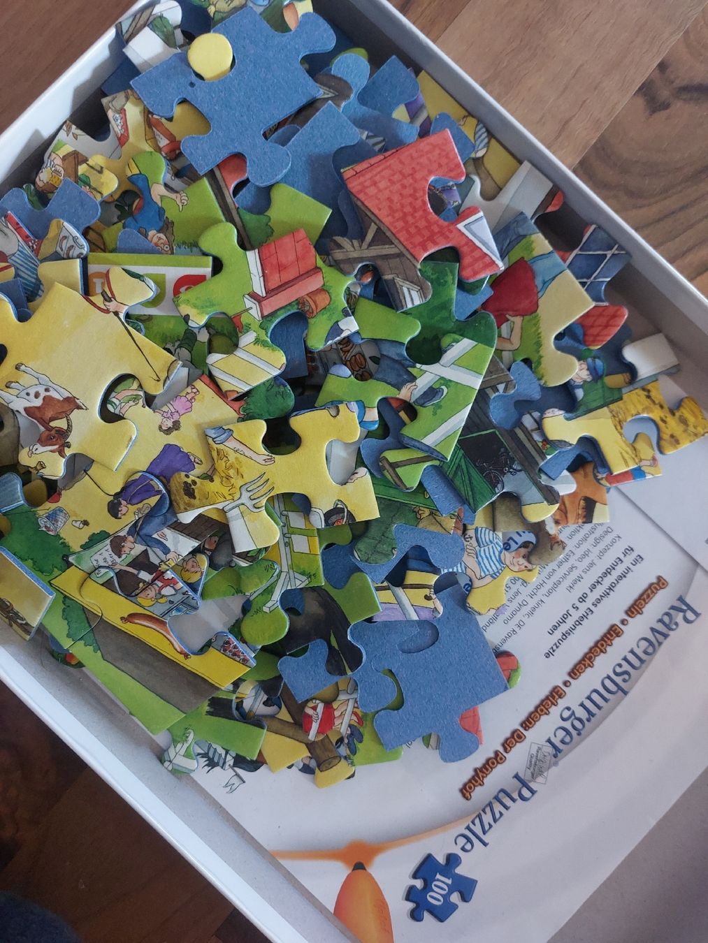 Tiptoi Puzzle: Ravensburger Puzzle Tiptoi - Der Ponyhof, 100 Teile – Usato da Kallnach venduto da San790 2