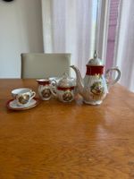 Service à café/thé complet en porcelaine lustrée