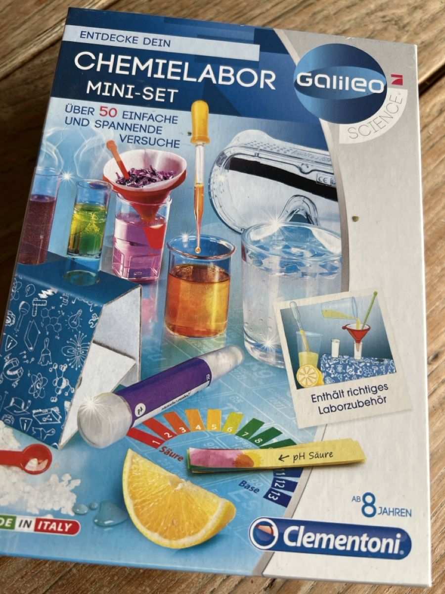 Kit di costruzioni: Galileo Science Chemielabor Mini-Set - Experimentierkasten! – Usato da Zürich venduto da Mss7676