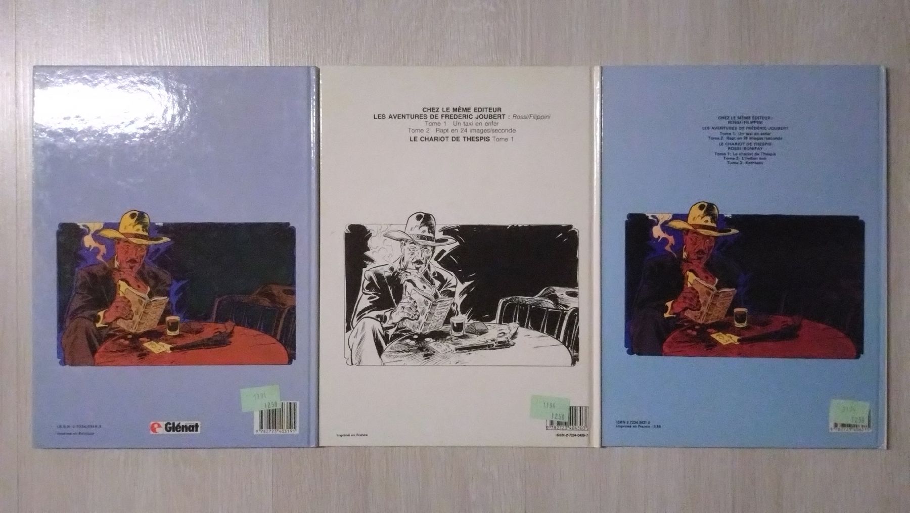 Fumetti: Le Chariot de Thespis 1-3 – Usato da Farvagny-le-Grand venduto da LaCaverne 1