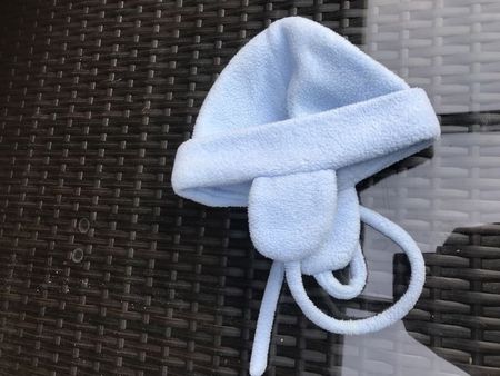 Baby Mütze Hellblau 68-74