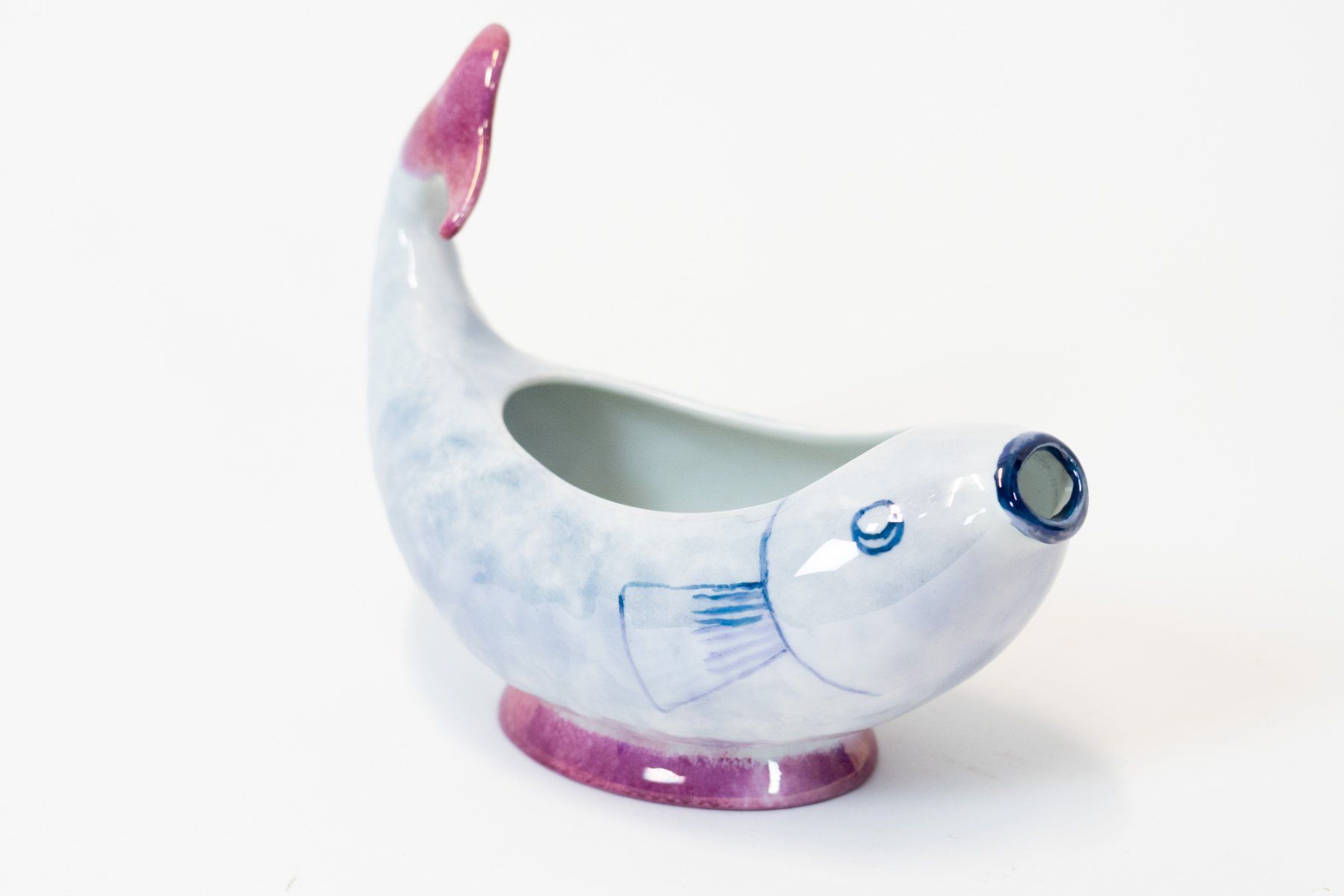 Statuette: Fisch Sauciere - Versand möglich – Usato da Schaffhausen venduto da Studio-Ara