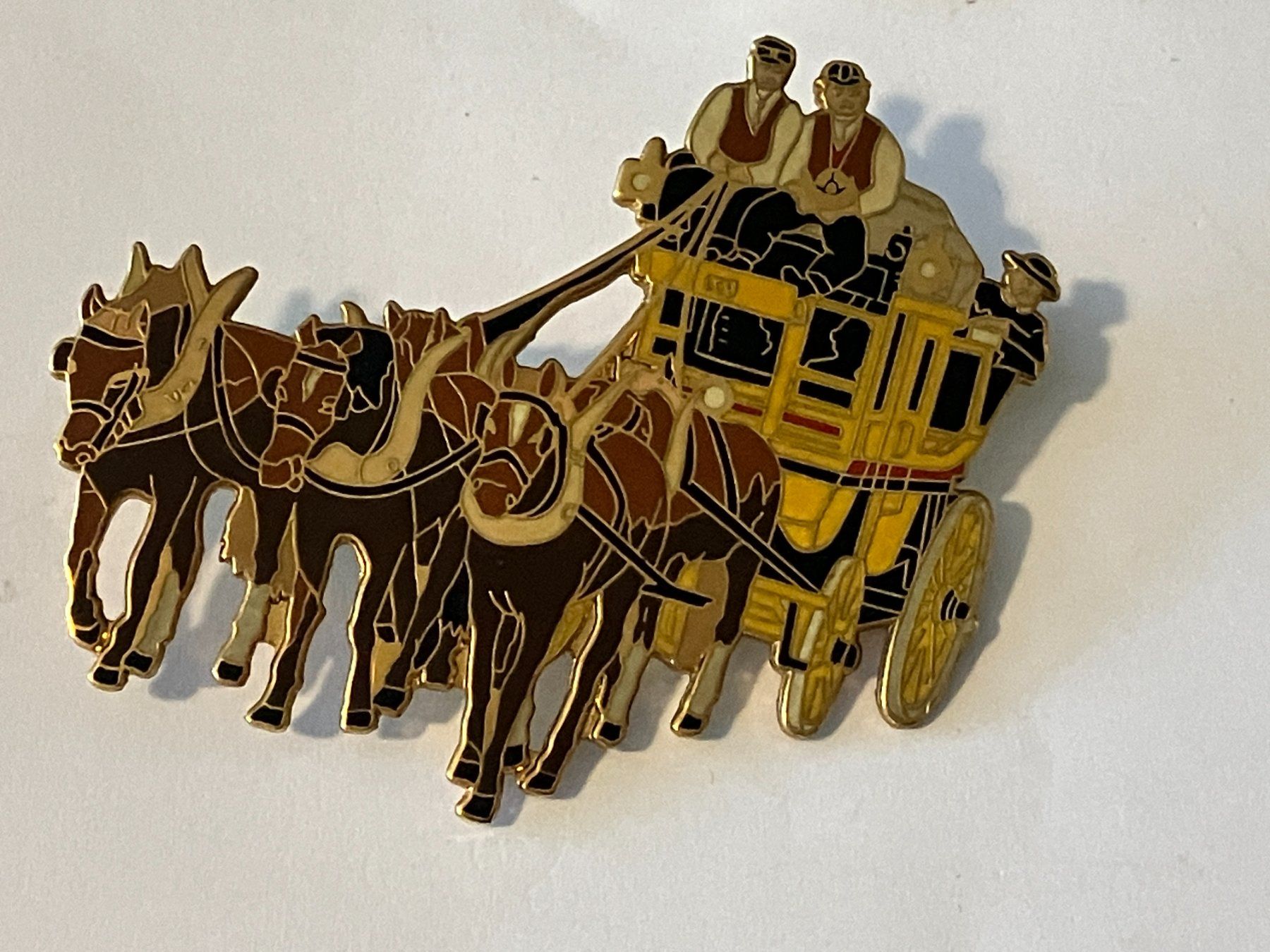 Placchette & Badge: 1 Pin Postkutsche – Usato da Basel venduto da djwwpp