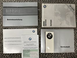 BMW Bedienungsanleitung Serviceheft M535i 524td 1987/88