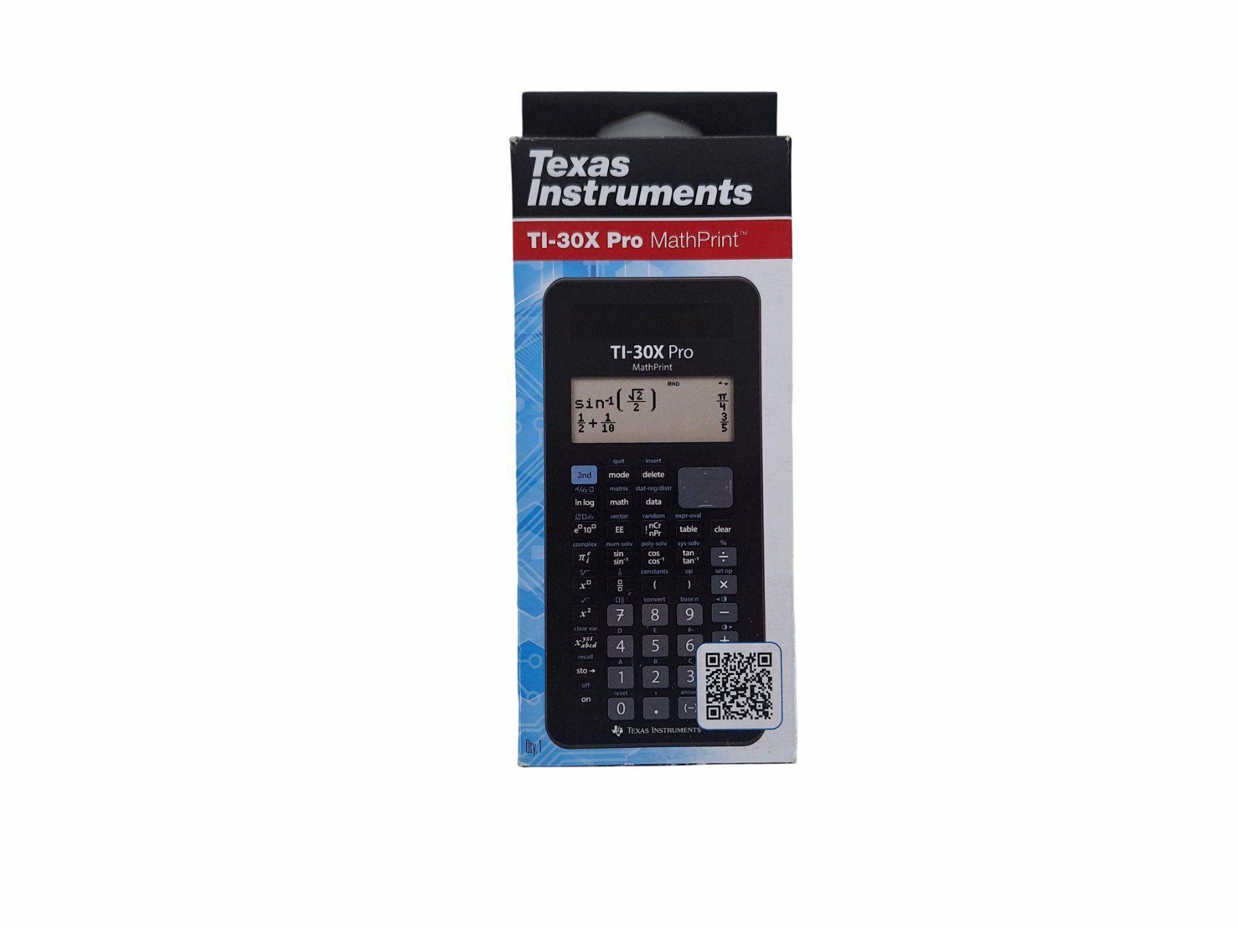 Texas Instruments Taschenrechner: TEXAS INSTRUMENTS TI-30x Pro Taschenrechner – Neu (gemäss Beschreibung) aus Breitenbach von Restwert_Breitenbach