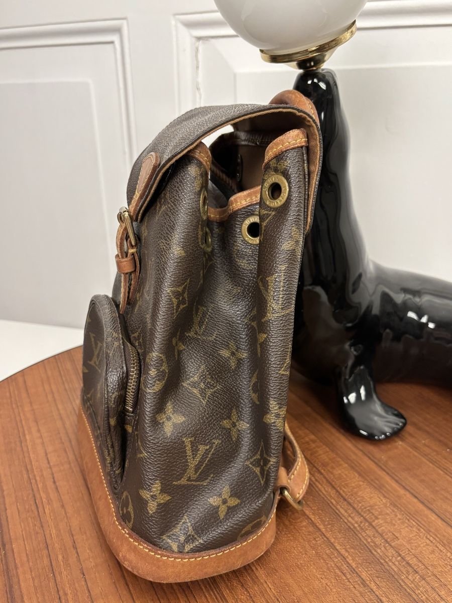 Louis Vuitton Zaini: Louis Vuitton Montsouris Backpack Monogram Small – Usato da Winterthur venduto da Atelier.W.Maison 5