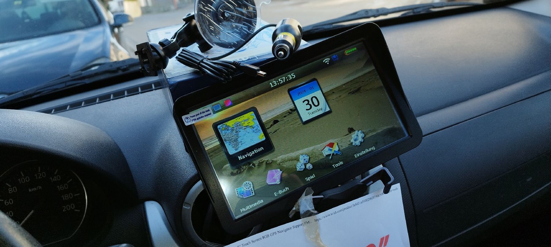 Lettore multimediale & Streamer: navy fuer s,auto multimedia – Nuovo (secondo la descrizione) da wila venduto da audi48