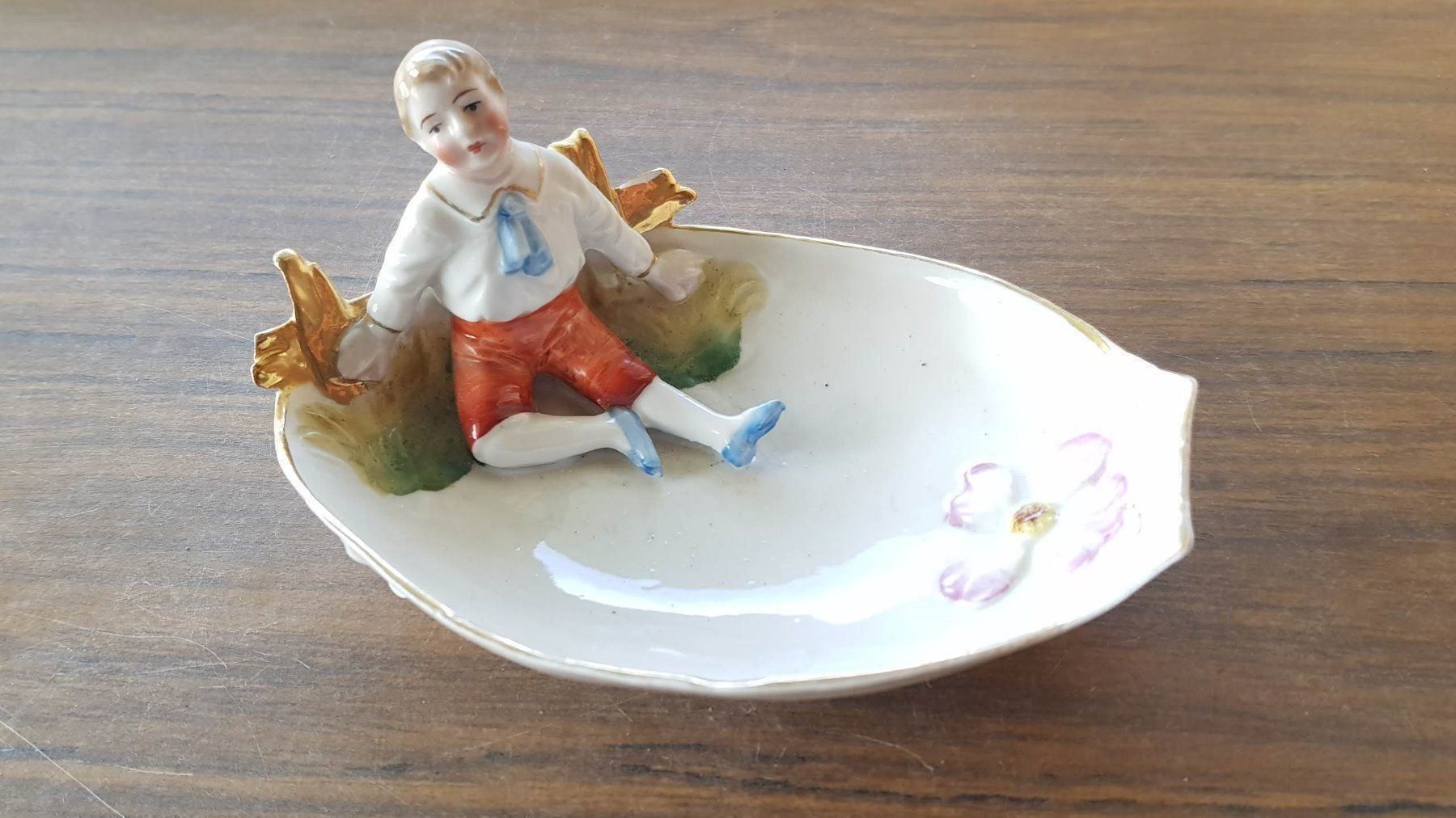 Statuette: Porzellanfigur Schale antik – Usato da Mörschwil venduto da antiksalon 6