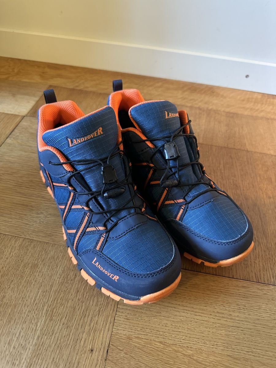Landrover Scarpe per ragazzi: Wanderschuhe Landrover blau orange Grösse 38  – Usato da Thun venduto da Smas
