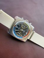1970 Chrono vintage watch Consul rare steel uhr montre