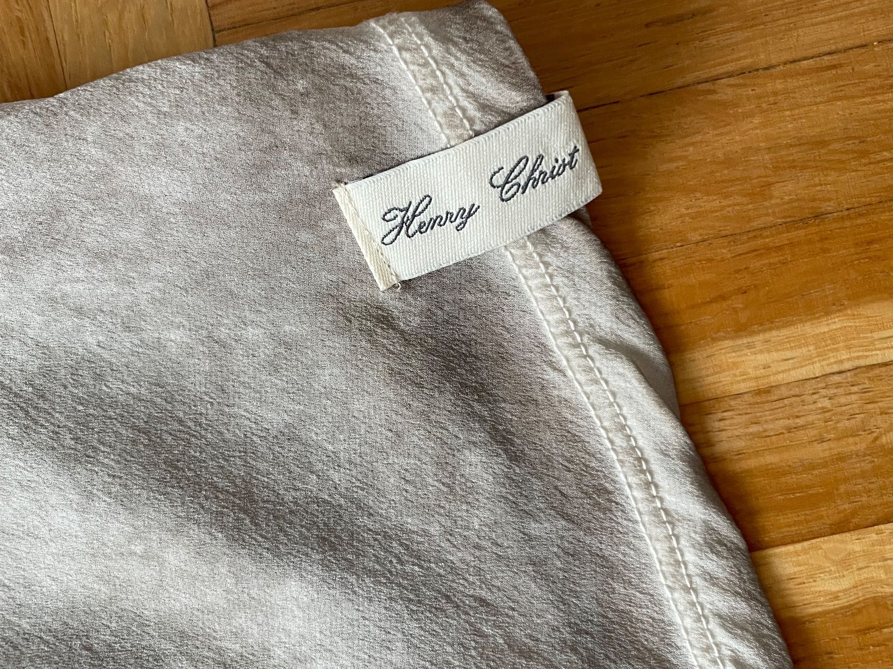 Blusen: Blusenshirt, Marke Henry Christ, beige, M – Neu (gemäss Beschreibung) aus Luzern von Roger3022 2