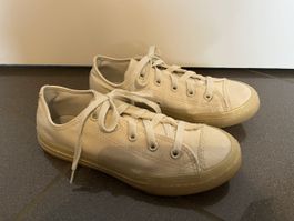 Converse weiss mit Schimmersohle 34