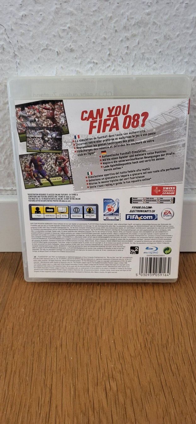 Sony Giochi: PS3 - Fifa 08 – Usato da Münsingen venduto da DigitaleSpielecke 1