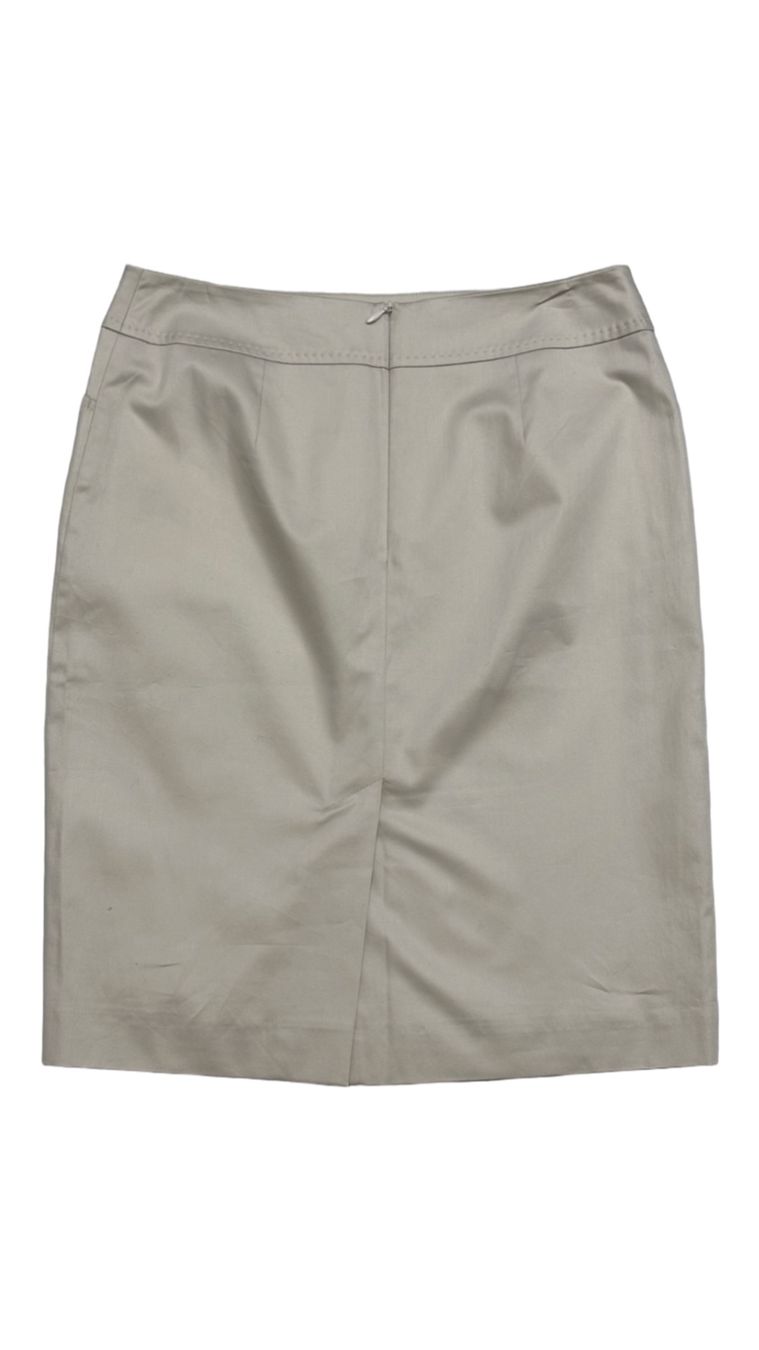Gonne: St.Emile Bleistiftrock greige 34 grau beige Rock – Nuovo (secondo la descrizione) da Regensdorf venduto da secondchancefashion 1